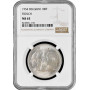 Belgium 100 francs 1954 French, NGC MS63, "King Baudouin I (1948 - 1993)"