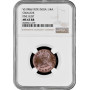 India 1/4 anna 1929, NGC MS65 RB, "Princely State of Gwalior (1889 - 1942)"