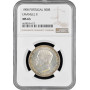 Portugal 500 reis 1908, NGC MS63, "King Manuel II (1908 - 1910)" silver coin