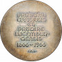 Luxembourg silver medal 1966, NGC MS62, "Notre-Dame anniversary"