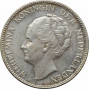 Нидерланды 1 гульден 1929 г., UNC, "Королева Вильгельмина (1890 - 1948)"