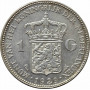 Нидерланды 1 гульден 1929 г., UNC, "Королева Вильгельмина (1890 - 1948)"