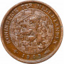 Нидерланды 1/2 цента 1903 г., UNC, "Королева Вильгельмина (1890 - 1948)"