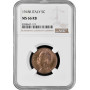 Italy 5 centesimi 1918 R, NGC MS66 RB, "Vittorio Emanuele III (1900-1946)"TopPop