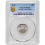 Südrhodesien 6 Pence 1937, PCGS MS62, "Britische Kolonie (1932 - 1955)" Silber