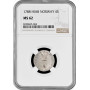 Norway 4 skilling 1788 HIAB, NGC MS62, "King Christian VII (1766 - 1808)"