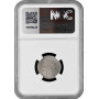 Denmark 4 skilling 1807 MF, NGC MS63, "Christian VII (1766 - 1808)" silver coin