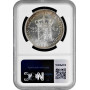 Нидерланды 2 1/2 гульдена 1937 г., NGC MS62, "Королева Вильгельмина (1890 - 1948)"