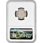 Papal States 10 baiocchi 1863 XVIII R, NGC AU58, "Pope Pius IX (1846 - 1878)"