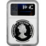 Pitcairn 5 dollars 2002, NGC PF69 UC, "Save the Whales: Humpback Whale" Top Pop