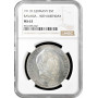 Bavaria 5 mark 1911, NGC MS63, "90th Anniv. - Birth of Prince Regent Luitpold"