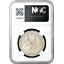 Saxony 1 thaler 1854 F, NGC MS62, "Death of King Friedrich August II" Pop 2/1