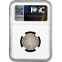 Saxony 1/6 thaler 1836 G, NGC MS63, "Death of King Anton" silver coin