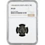 Costa Rica 10 centimos 1976, NGC PF69, "Republic (1951 - 2023)" Top Pop