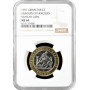 Gibraltar 2 pounds 1997, NGC MS64, "12 Labors of Hercules - Nemean Lion"