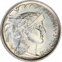 Албания 1 франг ар 1927 г. R, PCGS MS65, "Королевство Албания (1925 - 1938)"