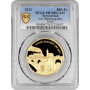 Switzerland 500 francs 2011, PCGS PR70 DCAM, "Uri Shooting Festival" gold coin