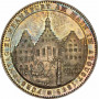 Frankfurt 1 thaler 1863, PCGS MS63, "Assembly of Princes" silver coin
