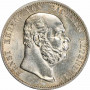 Sachsen-Altenburg 2 Mark 1901 A, PCGS MS62, "Herzog Ernst II (1853 - 1908)"
