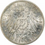 Sachsen-Altenburg 2 Mark 1901 A, PCGS MS62, "Herzog Ernst II (1853 - 1908)"