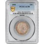 USA quarter dollar (25 cents) 1893, PCGS AU58, "Barber Quarter" silver coin