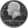 Weimar Republic 3 reichsmark 1929 G, PROOF, "200th Anniv. - Gotthold Lessing"