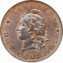 Аргентина 2 сентаво 1889 г., UNC, "Песо аргентинское (1881 - 1969)"