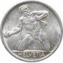 Швейцария 5 франков 1944 г. B, UNC, "500 лет Битве у Сент-Якоба"