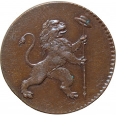 Österreichische Niederlande 2 Liards 1790, UNC2 BN, "Unabhängigkeit Belgiens"