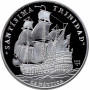 Куба 10 песо 2002 г., PROOF, "Иберо-Америка - Сантисима-Тринидад"
