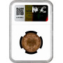 Hungary 4 krajczar 1868 KB, NGC MS65 BN, "Emperor Franz Joseph I (1848 - 1916)"