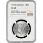 Южная Родезия 1/2 кроны 1944 г., NGC MS63, "Колония Великобритании (1932 - 1955)"