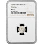 Prussia 1/2 silbergroschen 1870 B, NGC MS63, "King Wilhelm I (1861 - 1888)"