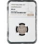 Bulgaria 1 lev 1925 (P), NGC MS64, "Tsar Boris III (1918 - 1943)" LIGHTNING BOLT