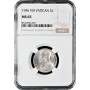 Vatican City 5 lire 1946, NGC MS65, "Pope Pius XII (1939 - 1958)" silver coin