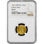 Great Britain 1/2 sovereign 1887, NGC MS63, "Queen Victoria (1838 - 1901)" gold