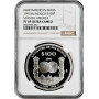 Mexiko 100 Pesos 1991, NGC PF69 UC, "Ibero-Amerika - Begegnung der beiden Welten"