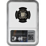 Dominican Republic 25 centavos 1986, NGC PF69 UC, "Republic (1937-2020)" Top Pop
