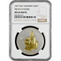 Андорра 20 динеров 1997 г., NGC MS69 MATTE, "40 лет подписанию Римского соглашения" Top Pop 1/0