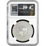 Андорра 20 динеров 1997 г., NGC MS69 MATTE, "40 лет подписанию Римского соглашения" Top Pop 1/0