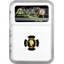 Pitcairn Islands 5 dollars 2005, NGC PF68 UC, "Bounty Bible" gold coin