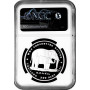 Thailand 200 baht 1998, NGC PF69, "World Wide Fund - Elephants" silver coin