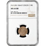 Tunesien 1/4 Kharub AH 1281 (1864), NGC MS64 RB, "Beylik Tunesien (1862 - 1881)"