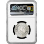 Германия - Третий рейх 5 рейхсмарок 1933 г. D, NGC MS63, "450 лет со дня рождения Мартина Лютера"