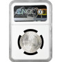 Weimar Republic 3 reichsmark 1930 F, NGC MS64, "Flight of the Graf Zeppelin"