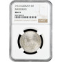 Weimar Republic 3 reichsmark 1931 A, NGC MS63, "Rebuilding of Magdeburg"