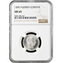 Австрия 1 крона 1899 г., NGC MS65, "Император Франц Иосиф (1848 - 1916)"
