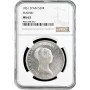 Spain 20 reales 1851, NGC MS63, "Queen Isabel II (1847 - 1864)" Madrid Pop 3/1