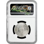 Palestine 100 mils 1935, NGC MS65, "British Mandate (1927 - 1948)" silver coin
