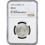 British East Africa 1 shilling 1925, NGC MS65, "King George V (1911 - 1937)"